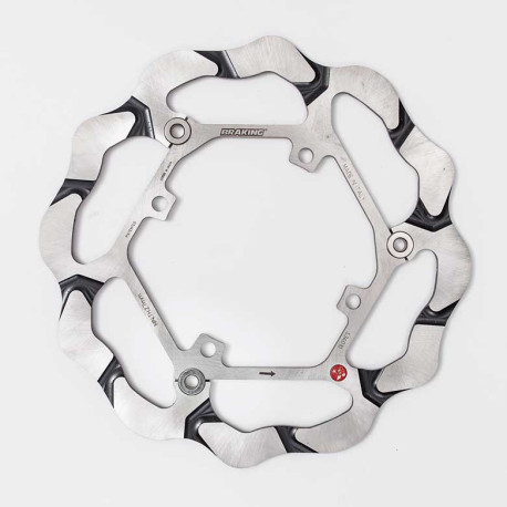 DISQUE DE FREIN AVANT COMPETITION S3 BATFLY BRAKING