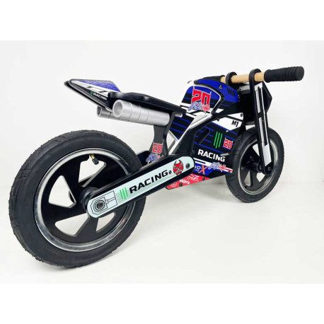 DRAISIENNE BOIS NOIR + KIT DECO QUARTARARO