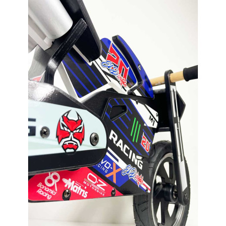 DRAISIENNE BOIS NOIR + KIT DECO QUARTARARO