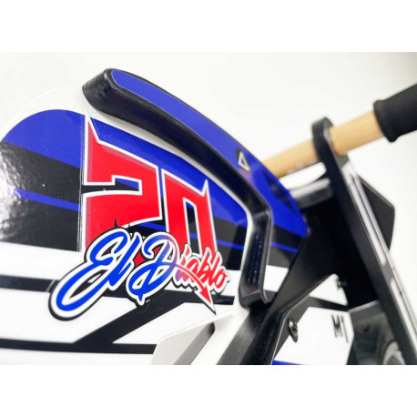 DRAISIENNE BOIS NOIR + KIT DECO QUARTARARO