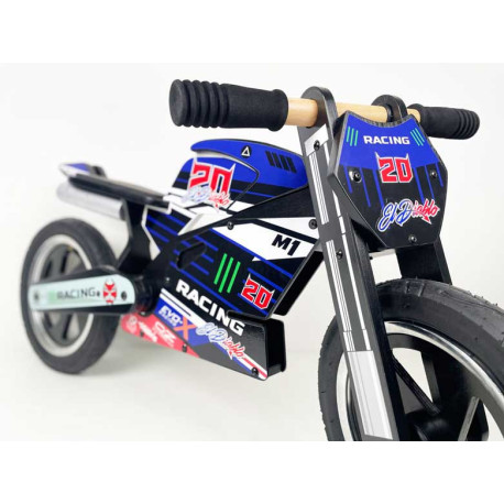 DRAISIENNE BOIS NOIR + KIT DECO QUARTARARO