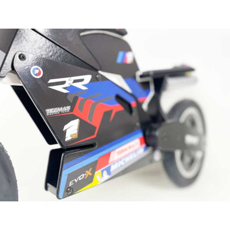 DRAISIENNE BOIS NOIR + KIT DECO TEAM TECMAS