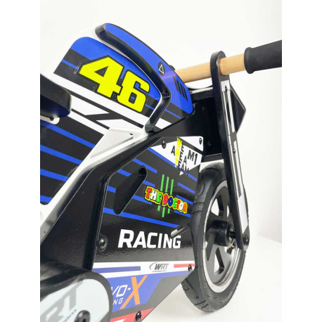 Draisiennes en bois noir avec Kit déco Valentino Rossi 46