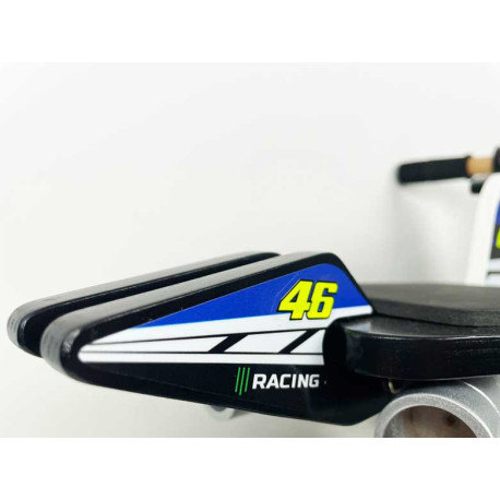 Draisiennes en bois noir avec Kit déco Valentino Rossi 46