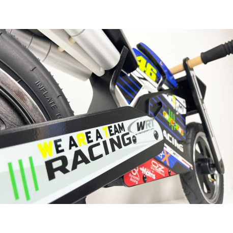 Draisiennes en bois noir avec Kit déco Valentino Rossi 46