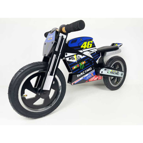 Draisiennes en bois noir avec Kit déco Valentino Rossi 46