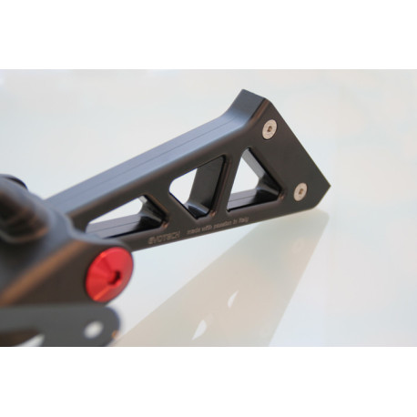 DUCATI 848/1098/1198 SUPPORT DE PLAQUE REGLABLE