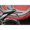 DUCATI MULTISTRADA 1200 AVEC VALISES SUPPORT DE PLAQUE REGLABLE