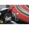DUCATI MULTISTRADA 1200 AVEC VALISES SUPPORT DE PLAQUE REGLABLE