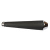ECHAPPEMENT CONE COURT NON HOMOLOGUÉ NOIR EMBOUT CHROM 440MM ECHAPPEMENT CONE COURT NON HOMOLOGUÉ NOIR EMBOUT CHROM 440MM