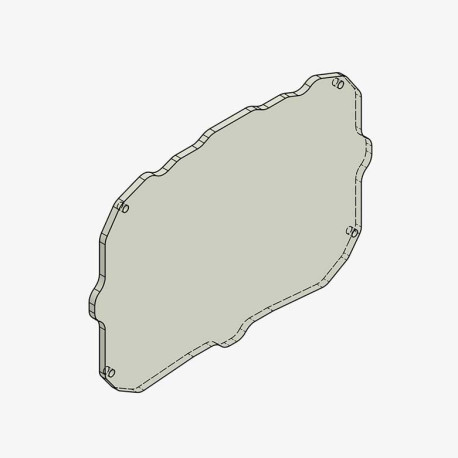 ECRAN DE RECHANGE POUR PROTECTION COMPTEUR SUZUKI GSXR 1000