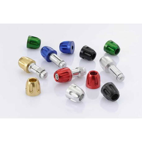 EMBOUTS DE GUIDON PINO-2 14-19MM BLEU