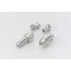 EMBOUTS DE GUIDON PINO-2 14-19MM SILVER