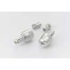 EMBOUTS DE GUIDON PINO-3 14-19MM SILVER