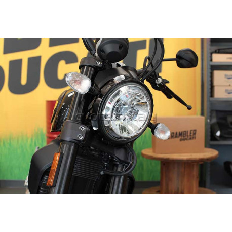 ENCADREMENT PHARE DUCATI SCRAMBLER