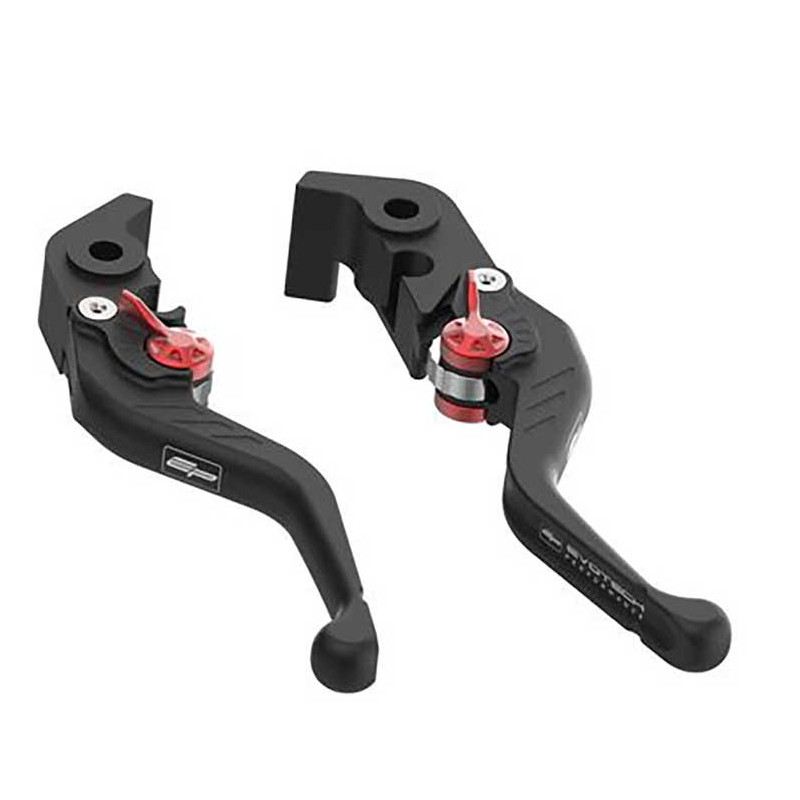 ENSEMBLE DE LEVIER EMBRAYAGE ET LEVIER DE FREIN COURTS - MOTO GUZZI (2006 - 2016