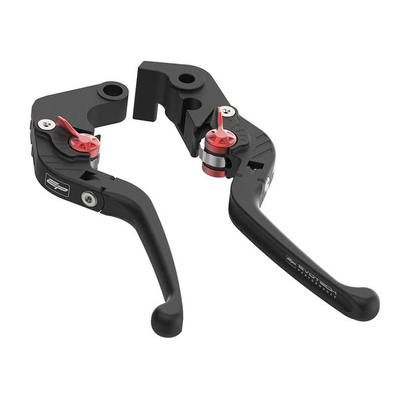 Ensemble de leviers d'embrayage et de frein repliables Evotech Evo - Honda CBR10