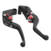 ENSEMBLE DE LEVIERS D'EMBRAYAGE PLIABLE ET DE FREIN COURT EVOTECH EVO - HONDA CB
