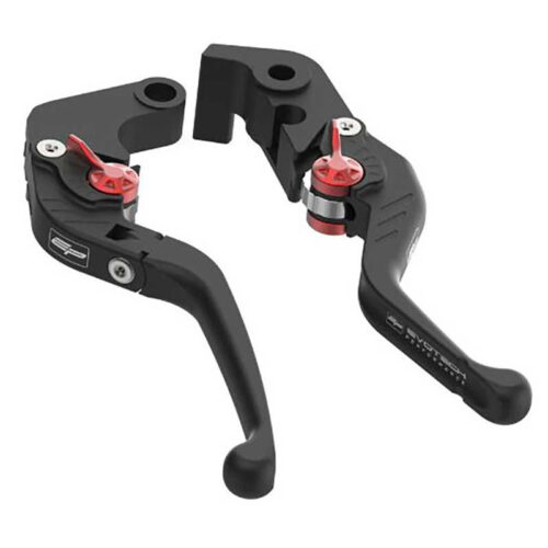Ensemble de leviers d'embrayage repliables et de frein court Evotech Evo - Suzuk