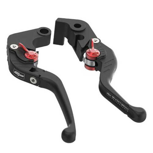 Ensemble de leviers d'embrayage repliables Evo et de frein court Evotech - Husqv