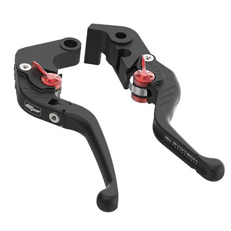 Ensemble de leviers d'embrayage repliables Evo et  de leviers de frein court Evo