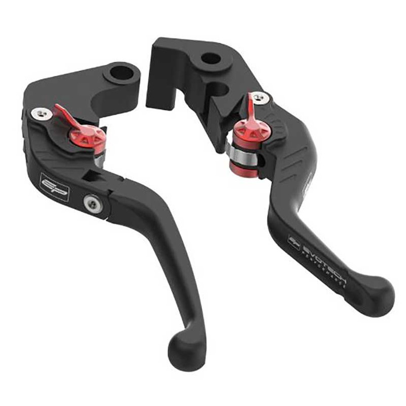 Ensemble de leviers de frein court et d'embrayage repliables Evotech Evo - Honda