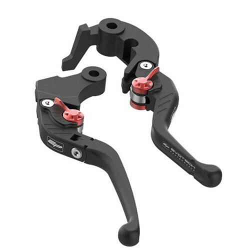 ENSEMBLE LEVIER D'EMBRAYAGE REPLIABLE ET LEVIER DE FREIN COURT EP EVO - YAMAHA T