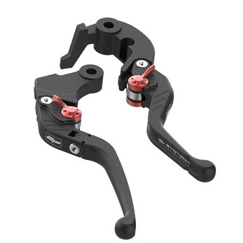 ENSEMBLE LEVIER D'EMBRAYAGE REPLIABLE ET LEVIER DE FREIN COURT EP EVO - YAMAHA T