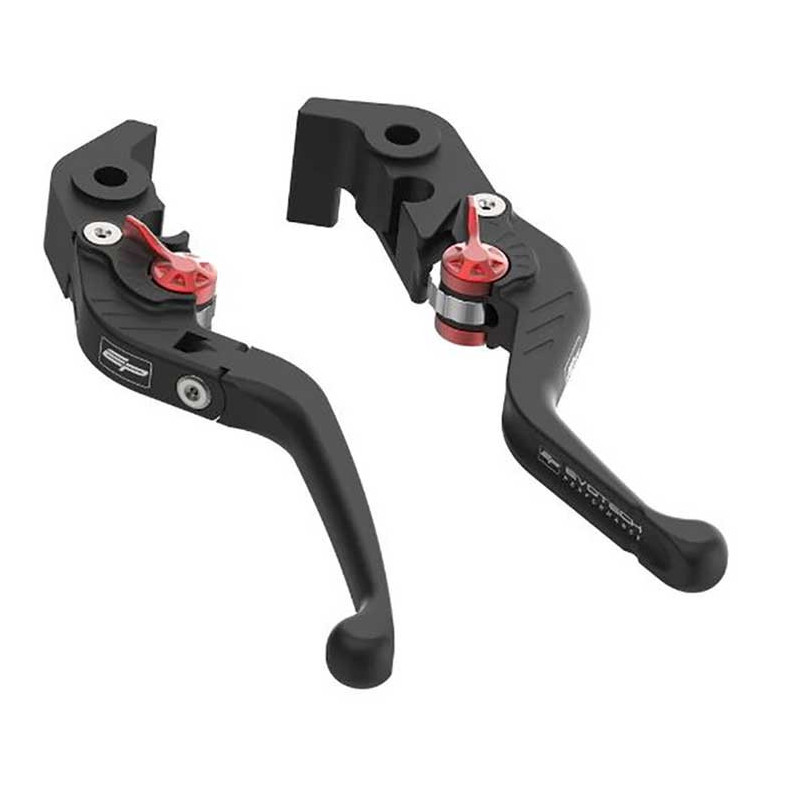 Evotech kit leviers de frein et embrayage courts repliables - Ducati Diavel V4