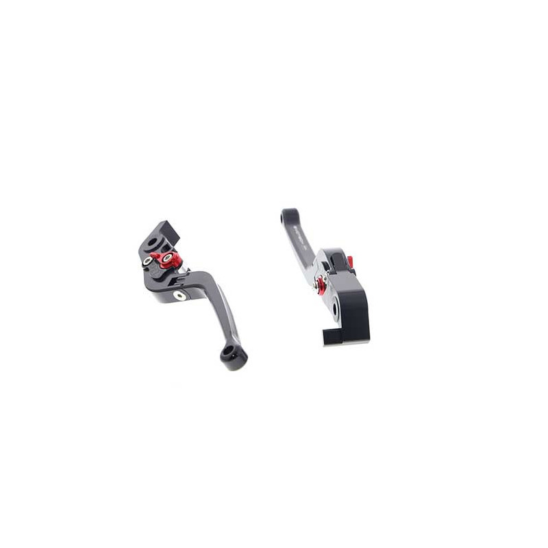 Evotech kit leviers de frein et embrayage longs repliables - Ducati Diavel V4  (