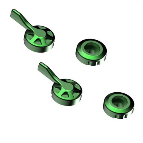 Evotech kit réglage levier frein et embayage vert