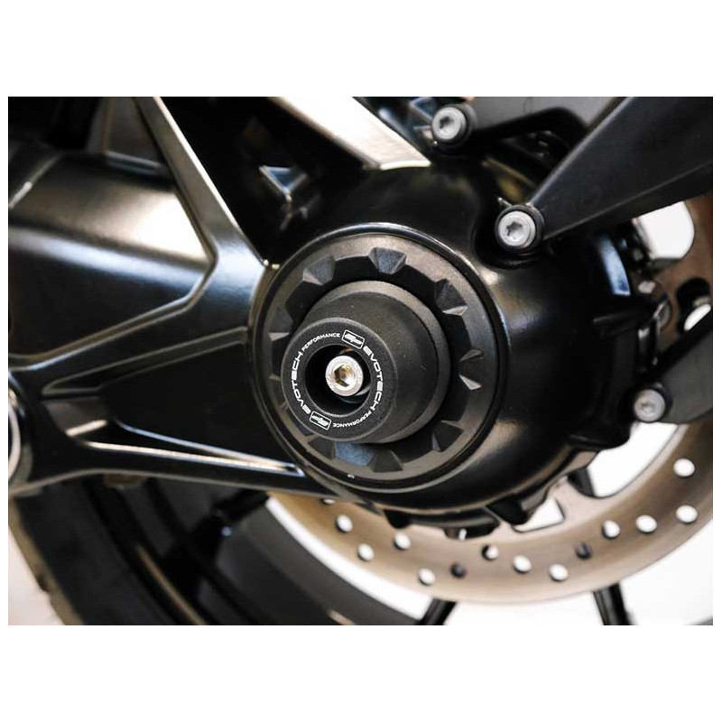 EVOTECH KIT ROULETTES PROTECTION DE ROUE   - BMW R NINET (2017+)