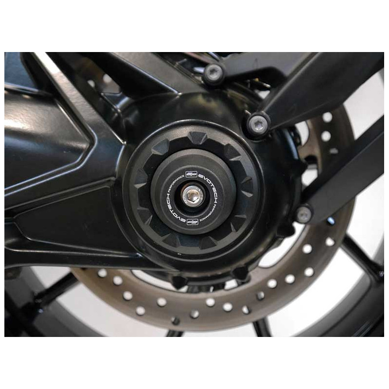 EVOTECH KIT ROULETTES PROTECTION DE ROUE   - BMW R NINET (2017+)