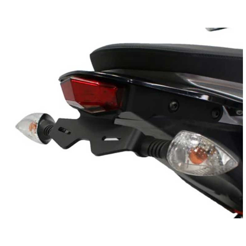 Evotech KTM 690 Duke support de plaque 2012 - 2019 (feu arrière rouge)