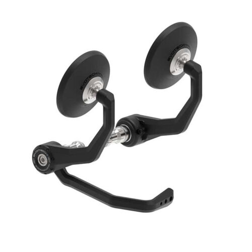 Evotech paire rétroviseurs embouts de guidon et protection levier de frein - Kaw