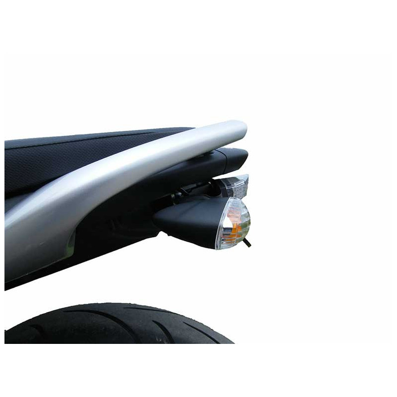 Evotech Suzuki Gladius 650 support de plaque 2009 - 2016 (feu arrière blanc)