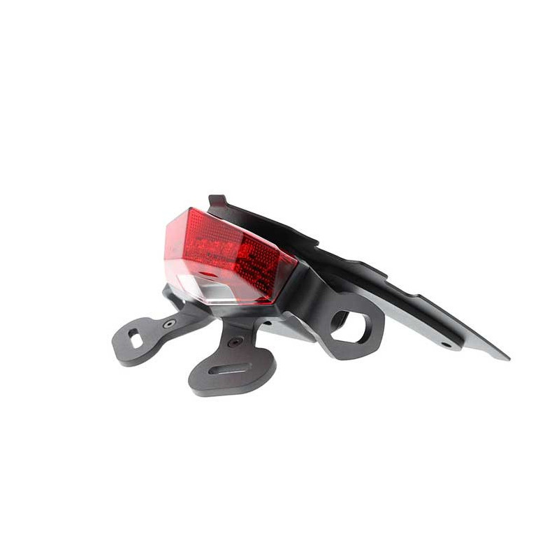 Evotech Suzuki Gladius 650 support de plaque 2009 - 2016 (feu arrière rouge)