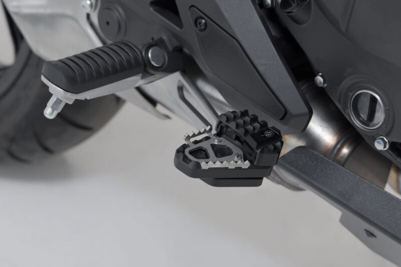 Extension de pédale de frein Noir. Kawasaki Versys 650 (21-).