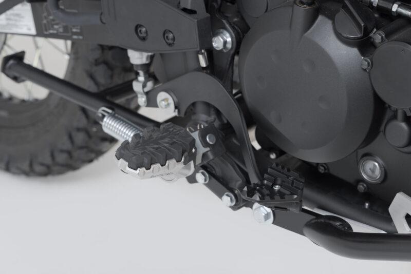 Extension de pédale de frein Noir. Kawasaki KLR 650 (22-).