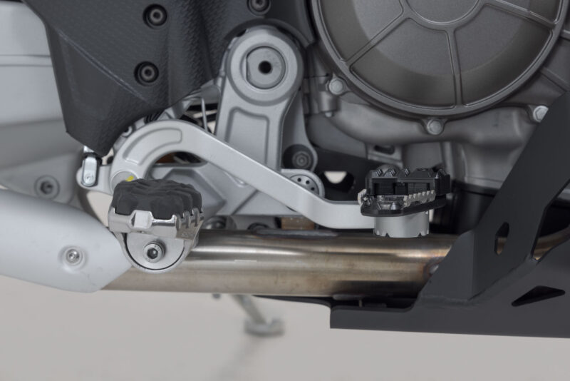 Extension de pédale de frein Noir. Aprilia Tuareg 660 (21-) / Rally (24-).