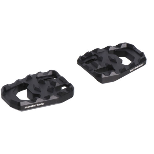 Extension de repose-pieds Noir. Honda CRF 1000L/Adv Sports, CRF1100L AS.