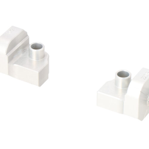 Kit de montage pour repose-pieds EVO Argent. Aprilia Tuareg 660 (21-).