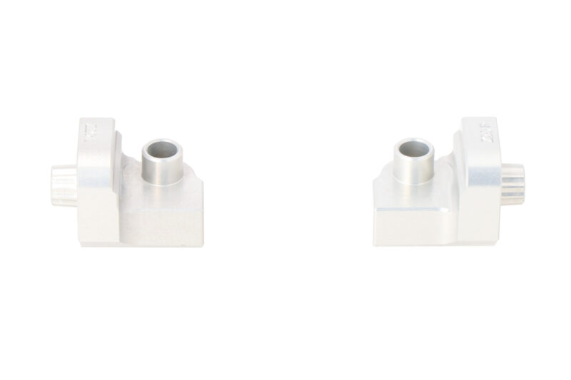 Kit de montage pour repose-pieds EVO Argent. Aprilia Tuareg 660 (21-).