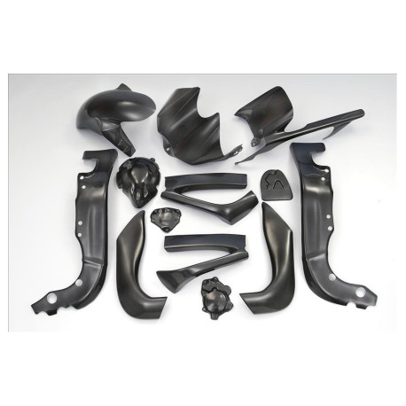 Garde-boue arrière carbone