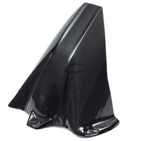Garde-boue arrière long carbone