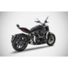 GARDE BOUE ARRIERE SUPPORT DE PLAQUE ZARD DUCATI XDIAVEL