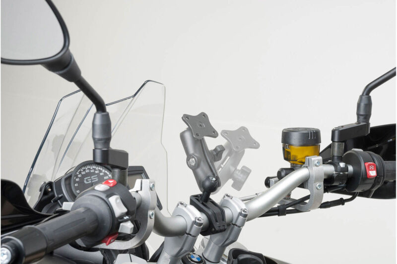 Kit boule 1 pouces support guidon Pour guidon Ø 22 / 28 mm, 2,5 cm (1 pouce).