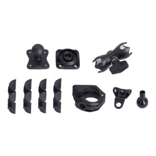 Kit support universel avec T-Lock Incl. bras 2 pouces. Pour guidon/fixation rétroviseur