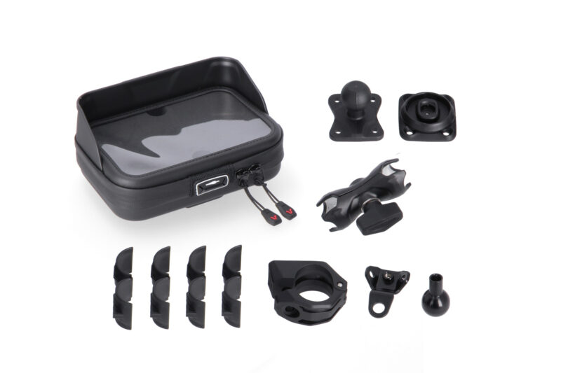 gps_00_308_35200_1_xl Kit Navi Case avec support universel Incl. bras 2 pouces. Pour guidon/fixation rétroviseur