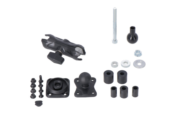 Kit support pour tube de direction avec T-Lock Pour Ø 12,5-25 mm. boule 1 pouces, bras, T-Lock.